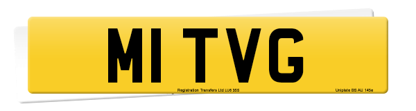 Registration number M1 TVG